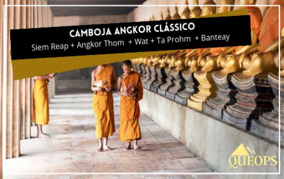 Camboja  Angkor Clássico  3d ( QC01) 