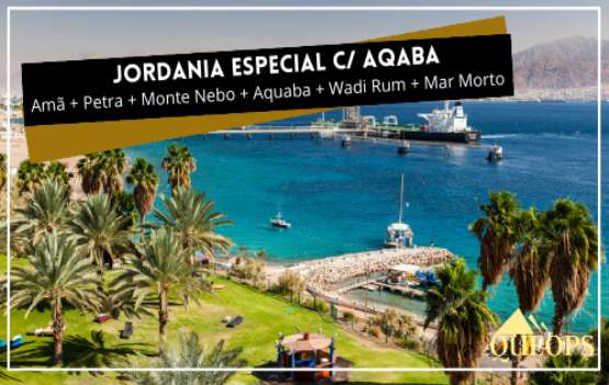 Jordânia  Especial com Aqaba 8 dias  (QJ03)