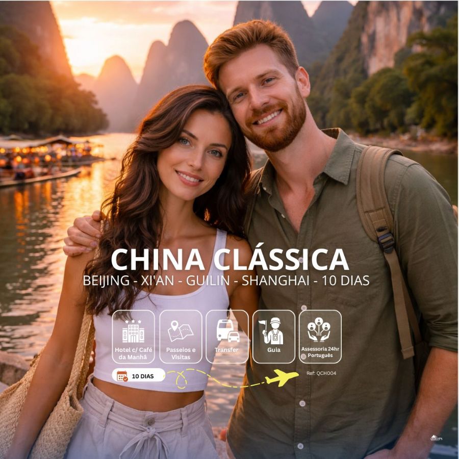 QCH004 -    10 DIAS  BEIJING - XI'AN - GUILIN - SHANGHAI