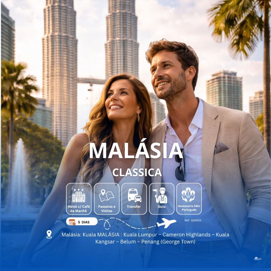 QM003  - MALASIA CLÁSSICA 5 DIAS