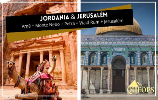 Jordânia  & Jerusalém 9 dias  (QJ04)