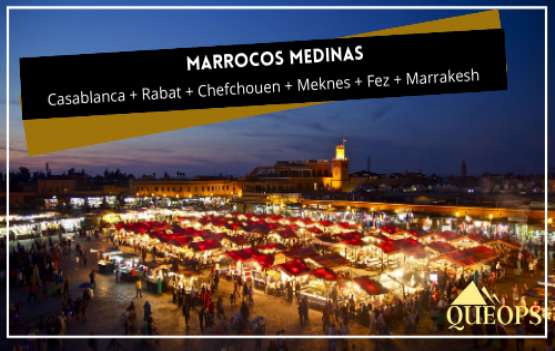 Marrocos Medinas 7 dias (QM02)