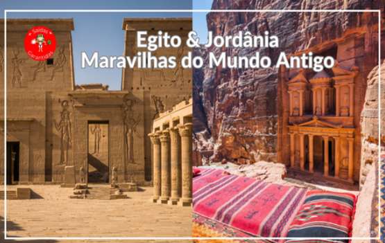 Egito & Jordania  - Jornada pelas maravilhas do mundo antigo  14 DIAS  (EJ01)
