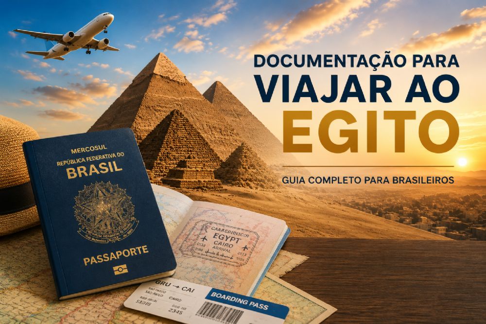 Documentação para Viajar ao Egito. Tudo o que Brasileiros Precisam Saber